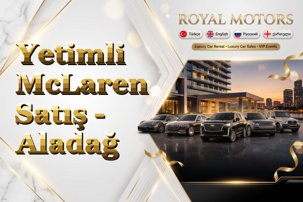 Yetimli McLaren Satış - Aladağ