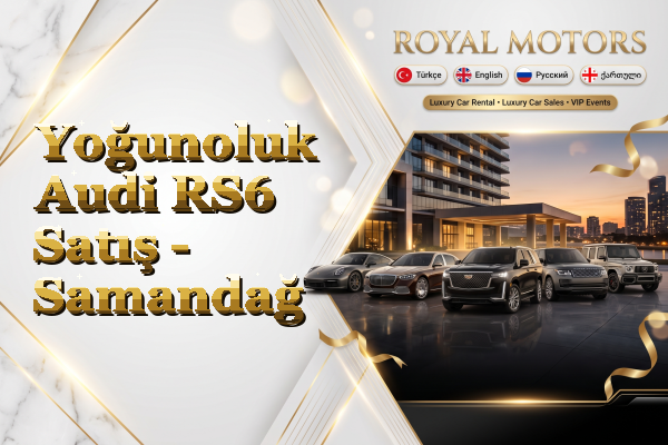 Yoğunoluk Audi RS6 Satış - Samandağ