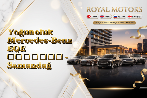 Yoğunoluk Mercedes-Benz EQE გაყიდვა - Samandağ