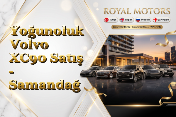 Yoğunoluk Volvo XC90 Satış - Samandağ