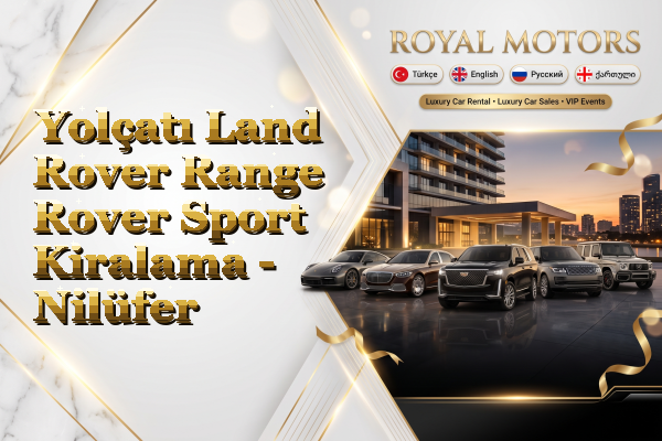 Yolçatı Land Rover Range Rover Sport Kiralama - Nilüfer
