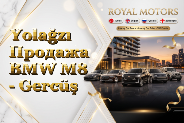 Yolağzı Продажа BMW M8 - Gercüş