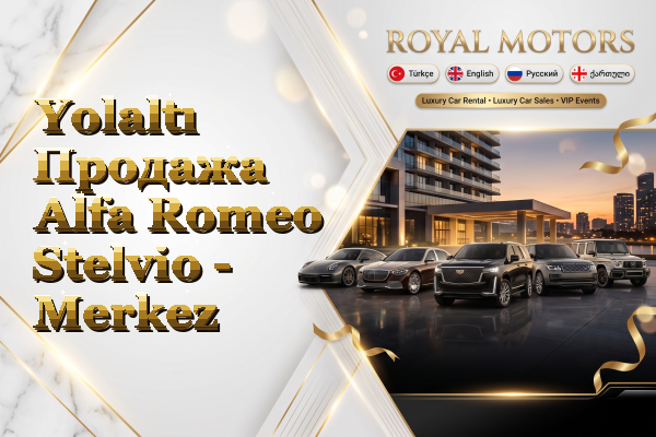 Yolaltı Продажа Alfa Romeo Stelvio - Merkez