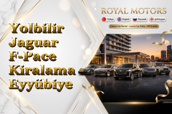 Yolbilir Jaguar F-Pace Kiralama - Eyyübiye