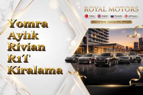 Yomra Aylık Rivian R1T Kiralama