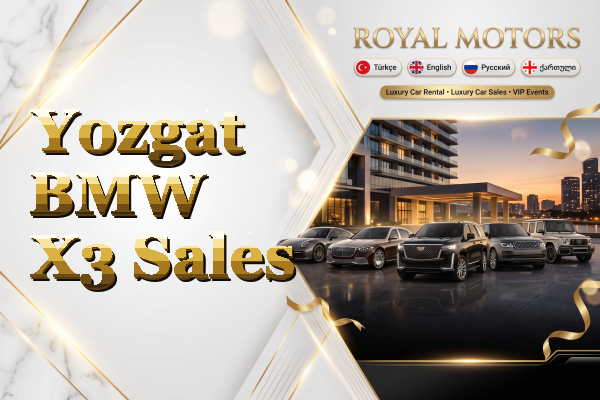 Yozgat BMW X3 Sales