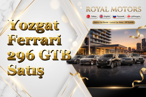 Yozgat Ferrari 296 GTB Satış