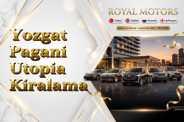 Yozgat Pagani Utopia Kiralama