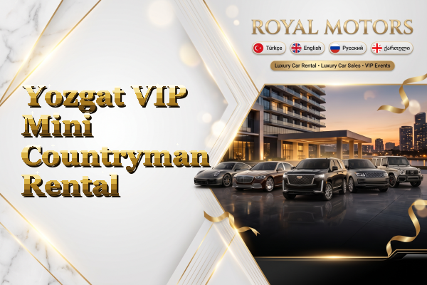 Yozgat VIP Mini Countryman Rental