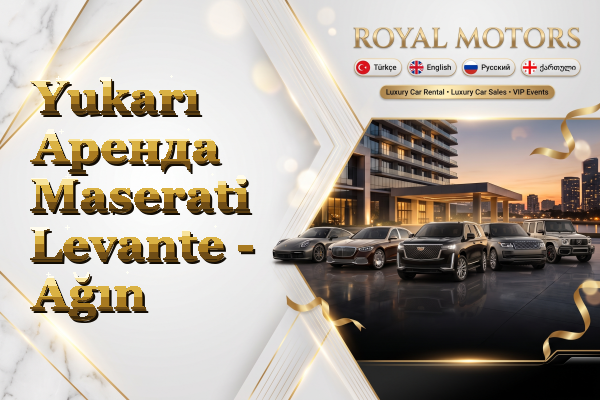 Yukarı Аренда Maserati Levante - Ağın