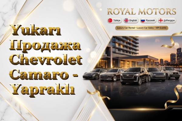 Yukarı Продажа Chevrolet Camaro - Yapraklı