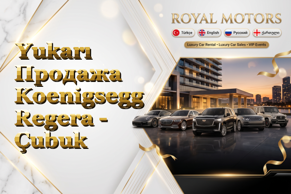 Yukarı Продажа Koenigsegg Regera - Çubuk