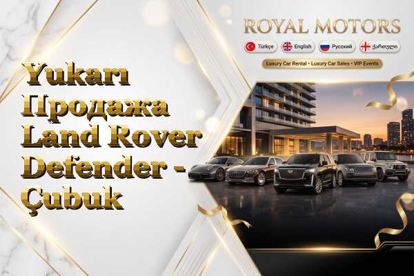 Yukarı Продажа Land Rover Defender - Çubuk