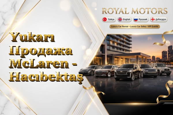 Yukarı Продажа McLaren - Hacıbektaş