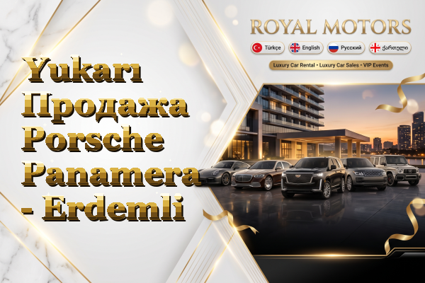 Yukarı Продажа Porsche Panamera - Erdemli