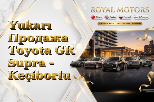 Yukarı Продажа Toyota GR Supra - Keçiborlu
