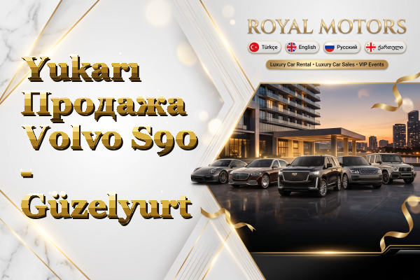 Yukarı Продажа Volvo S90 - Güzelyurt