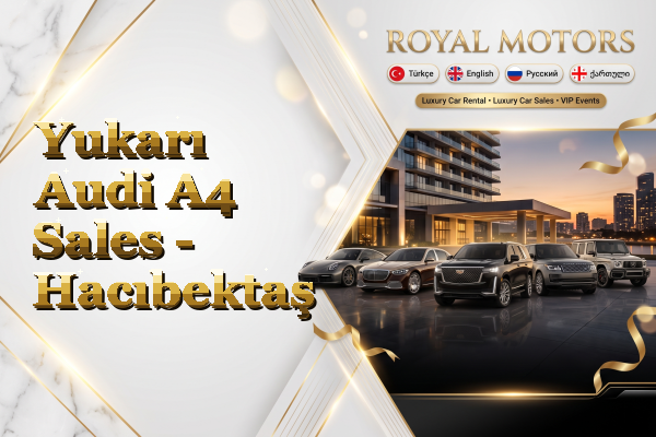 Yukarı Audi A4 Sales - Hacıbektaş