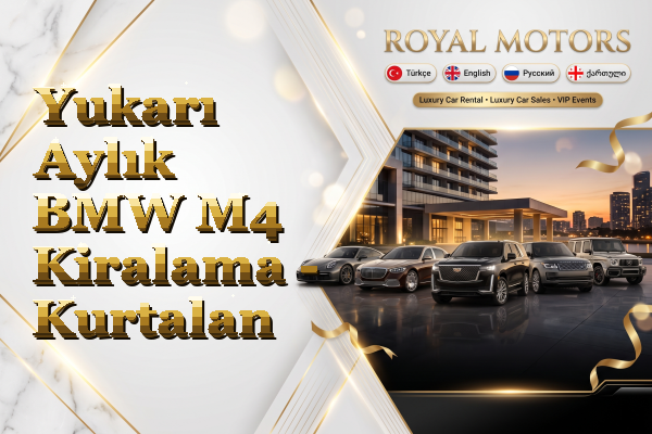Yukarı Aylık BMW M4 Kiralama - Kurtalan