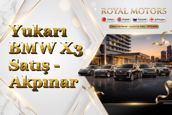 Yukarı BMW X3 Satış - Akpınar