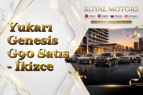 Yukarı Genesis G90 Satış - İkizce