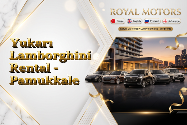 Yukarı Lamborghini Rental - Pamukkale
