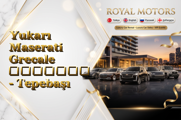Yukarı Maserati Grecale გაყიდვა - Tepebaşı