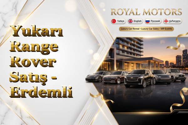 Yukarı Range Rover Satış - Erdemli