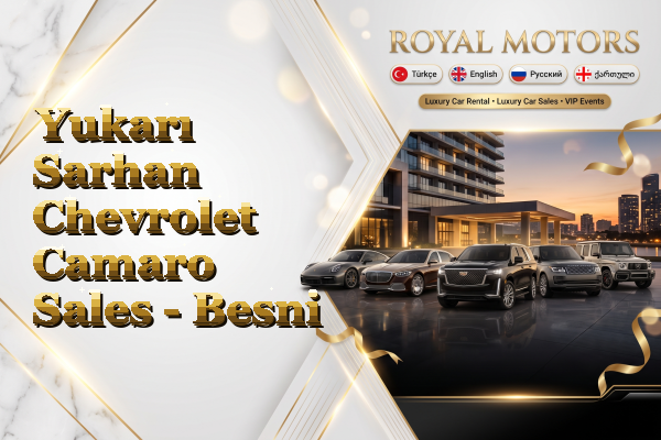 Yukarı Sarhan Chevrolet Camaro Sales - Besni