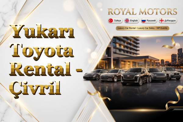 Yukarı Toyota Rental - Çivril