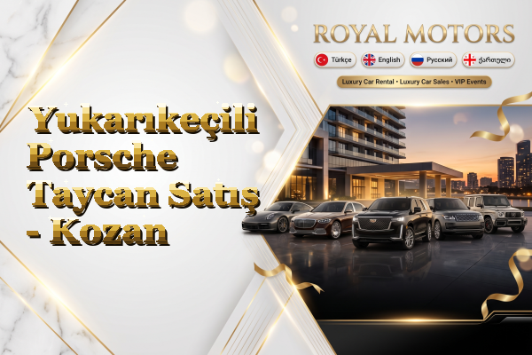 Yukarıkeçili Porsche Taycan Satış - Kozan