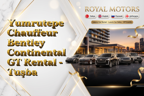 Yumrutepe Chauffeur Bentley Continental GT Rental - Tuşba