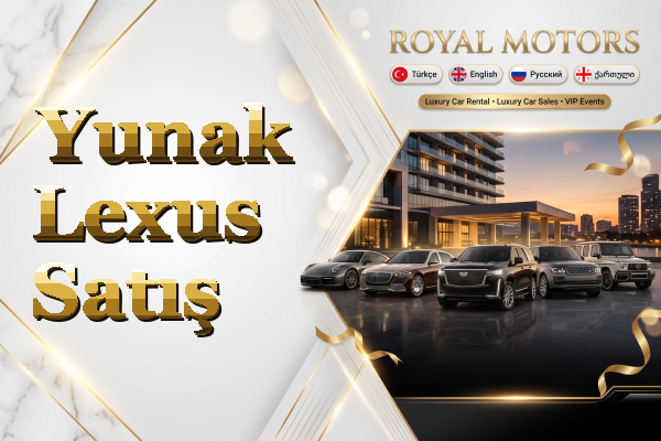 Yunak Lexus Satış