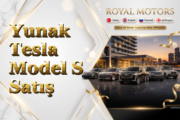Yunak Tesla Model S Satış