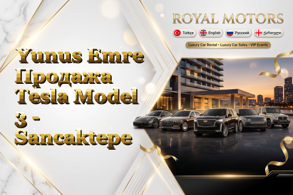 Yunus Emre Продажа Tesla Model 3 - Sancaktepe