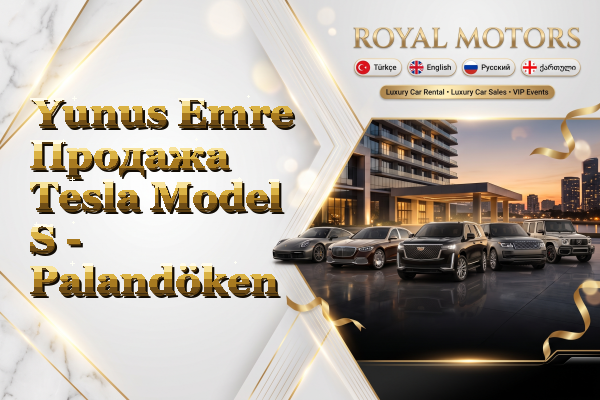 Yunus Emre Продажа Tesla Model S - Palandöken