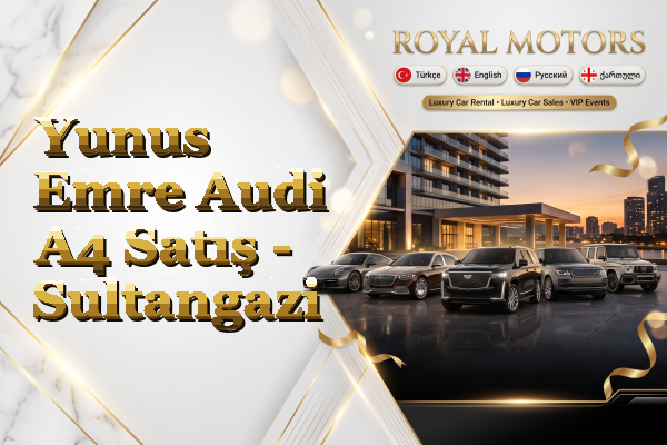 Yunus Emre Audi A4 Satış - Sultangazi