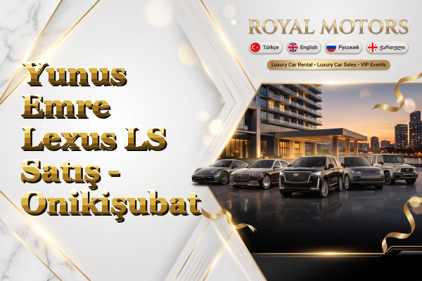 Yunus Emre Lexus LS Satış - Onikişubat