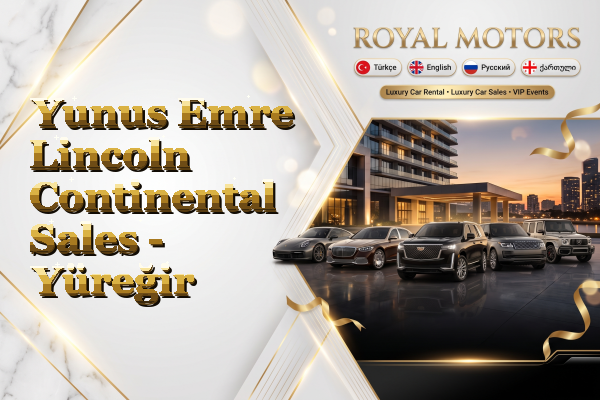 Yunus Emre Lincoln Continental Sales - Yüreğir