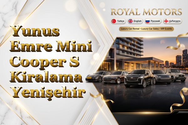 Yunus Emre Mini Cooper S Kiralama - Yenişehir
