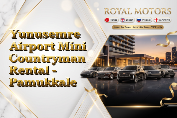 Yunusemre Airport Mini Countryman Rental - Pamukkale