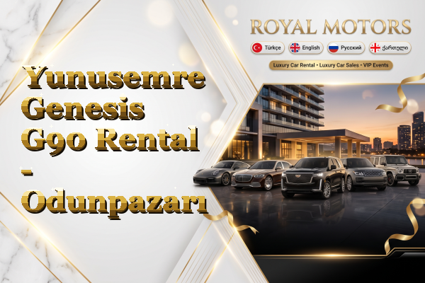 Yunusemre Genesis G90 Rental - Odunpazarı