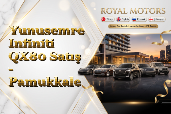Yunusemre Infiniti QX80 Satış - Pamukkale