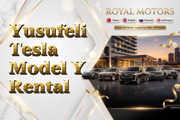 Yusufeli Tesla Model Y Rental