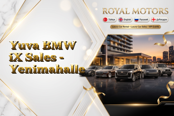 Yuva BMW iX Sales - Yenimahalle
