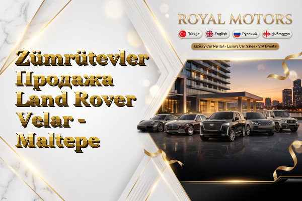 Zümrütevler Продажа Land Rover Velar - Maltepe