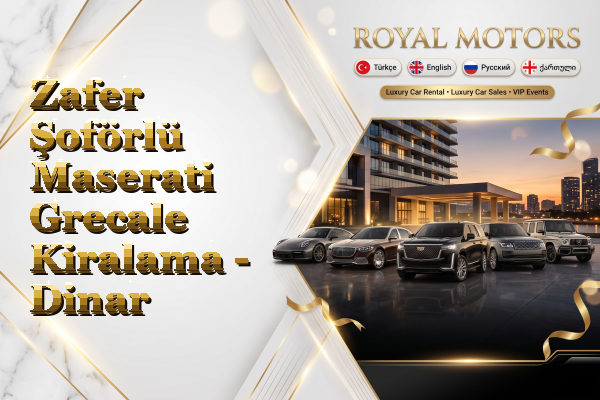 Zafer Şoförlü Maserati Grecale Kiralama - Dinar