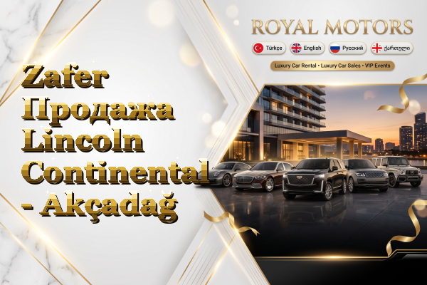 Zafer Продажа Lincoln Continental - Akçadağ