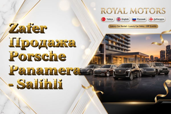 Zafer Продажа Porsche Panamera - Salihli