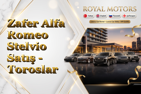 Zafer Alfa Romeo Stelvio Satış - Toroslar